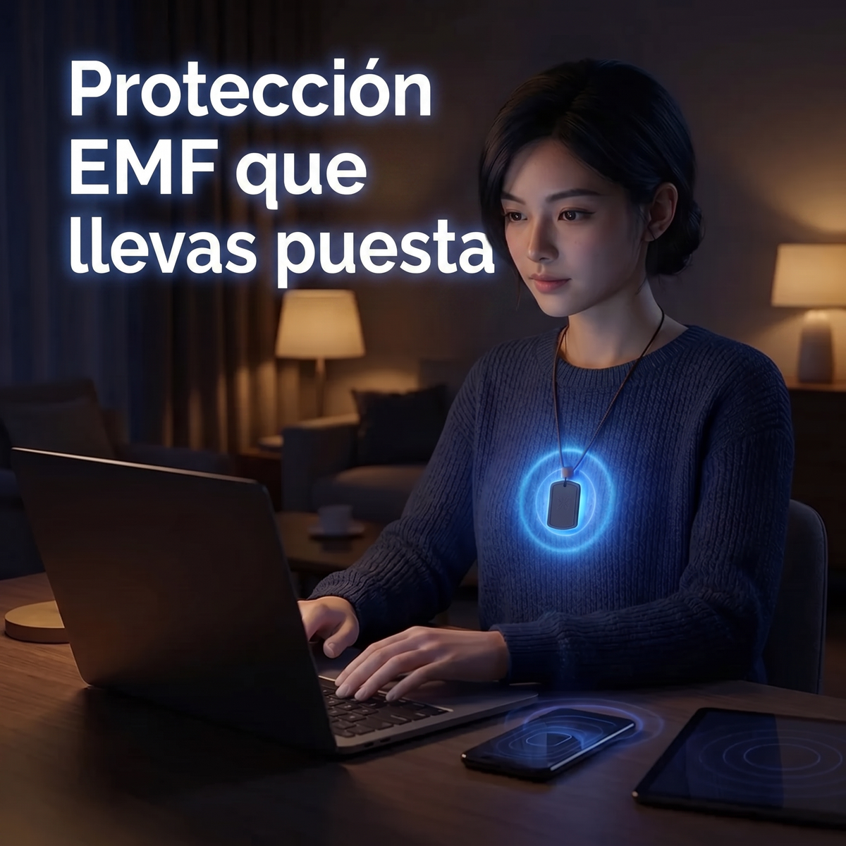 Protección EMF que llevas puesta